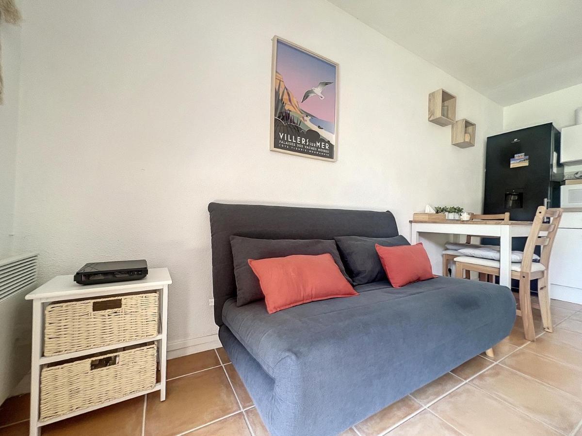 Appartement avec jardin à 30m de la plage Villers-sur-Mer Exterior foto